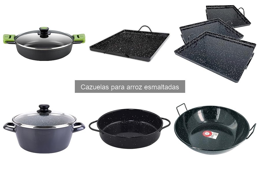 Cómo limpiar y mantener cazuelas para arroz esmaltadas