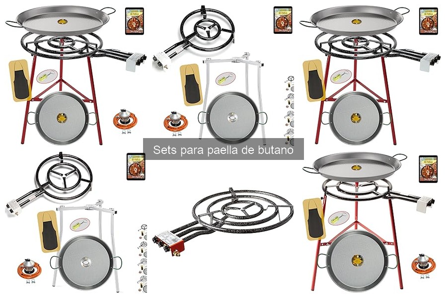 Cómo limpiar y mantener sets para paella de butano