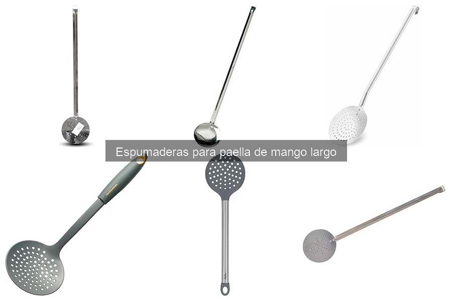 Cómo limpiar y mantener tu espumadera de mango largo