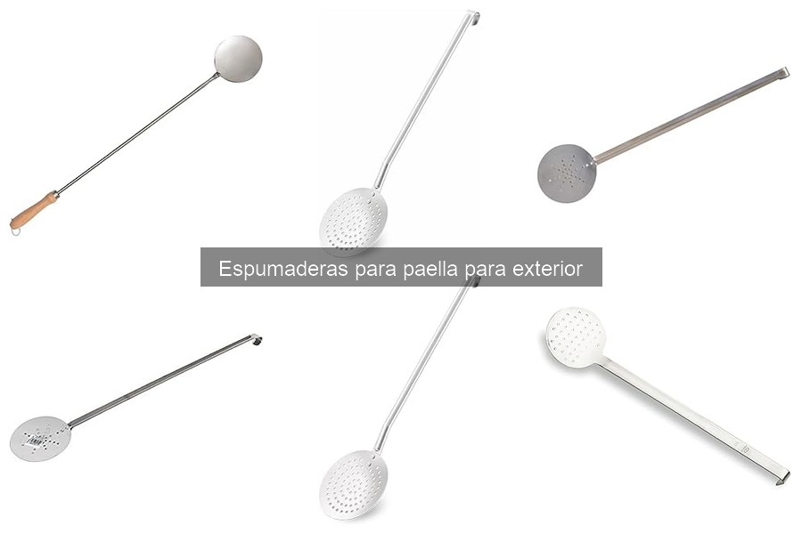 Cómo limpiar y mantener tu espumadera para paella