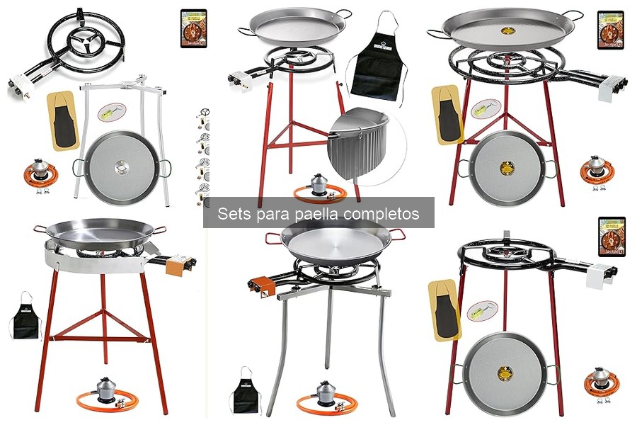 Cómo limpiar y mantener tu set de paella completo