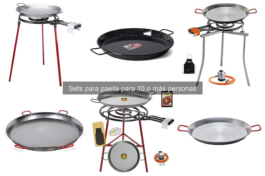 Cómo Limpiar y Mantener un Set de Paella para 10 Personas