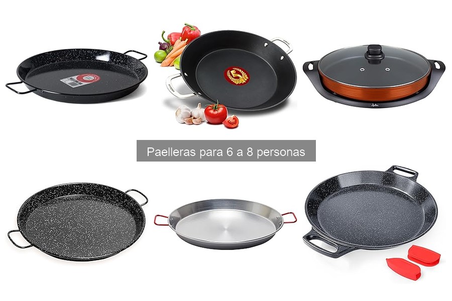 Cómo limpiar y mantener una paellera para 6 a 8 personas