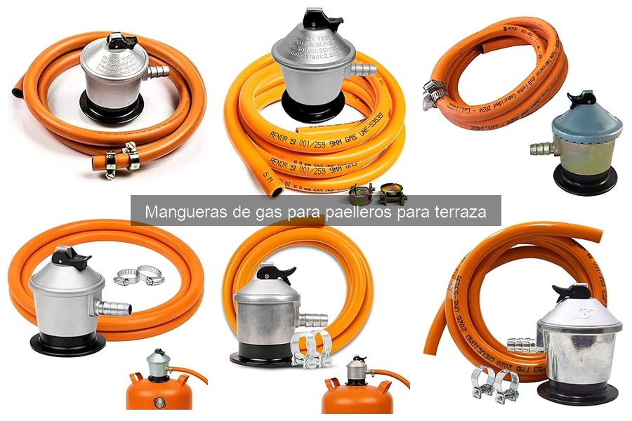 Cómo mantener la manguera de gas para paelleros
