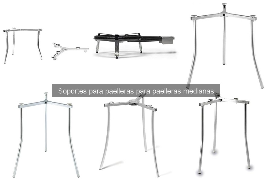 Cómo mantener un soporte para paelleras medianas