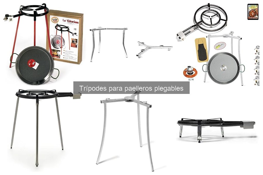 Cómo montar un trípode para paelleros plegables