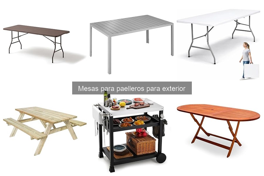 Cómo montar una mesa para paellero en exterior de manera fácil