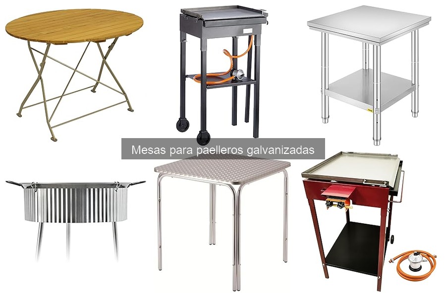 Cómo montar una mesa para paelleros galvanizada fácilmente