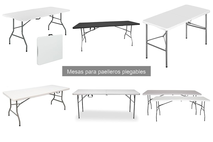 Cómo montar una mesa para paelleros plegables: guía práctica