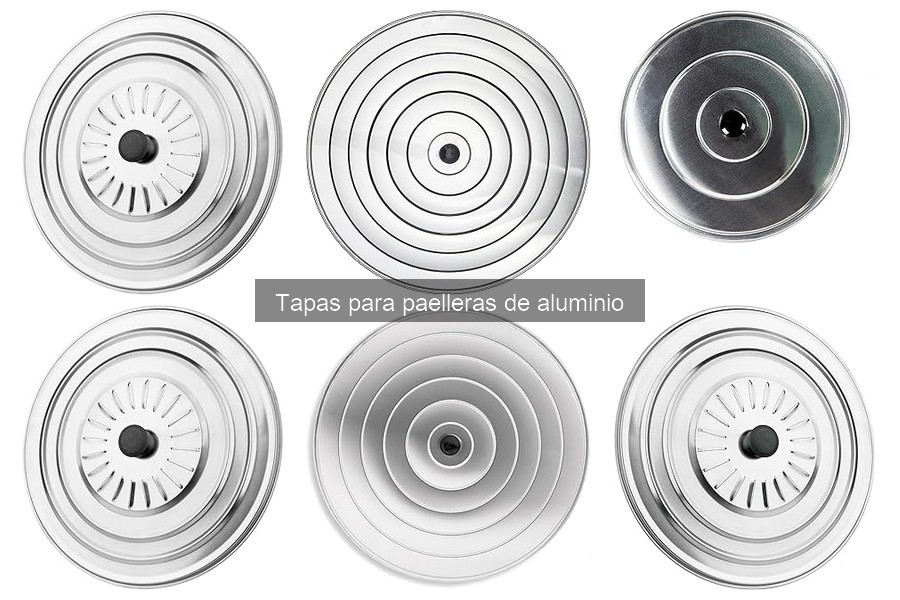 Cómo usar correctamente la tapa de una paellera de aluminio