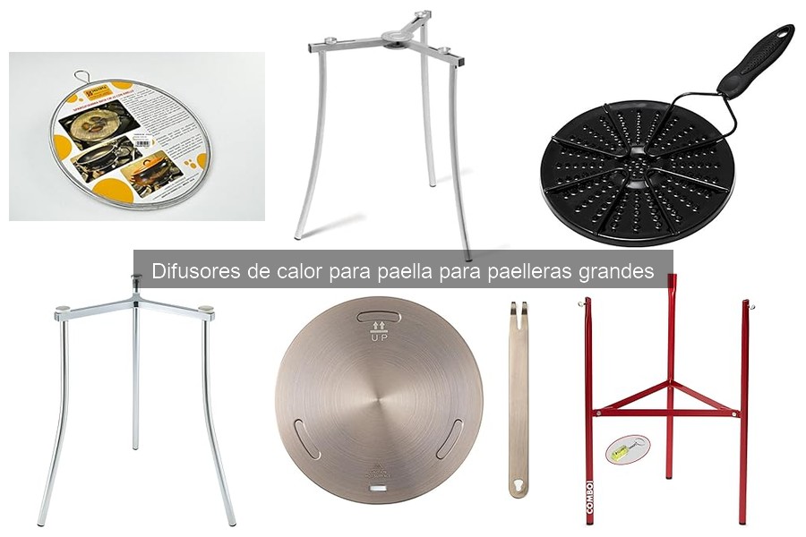 Cómo usar un difusor de calor para paella correctamente