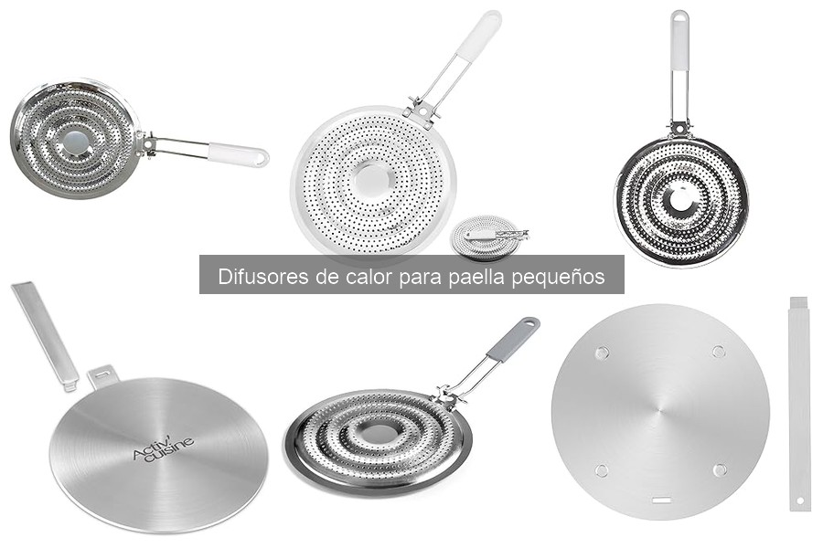 ** Cómo usar un difusor de calor para paella pequeño correctamente
