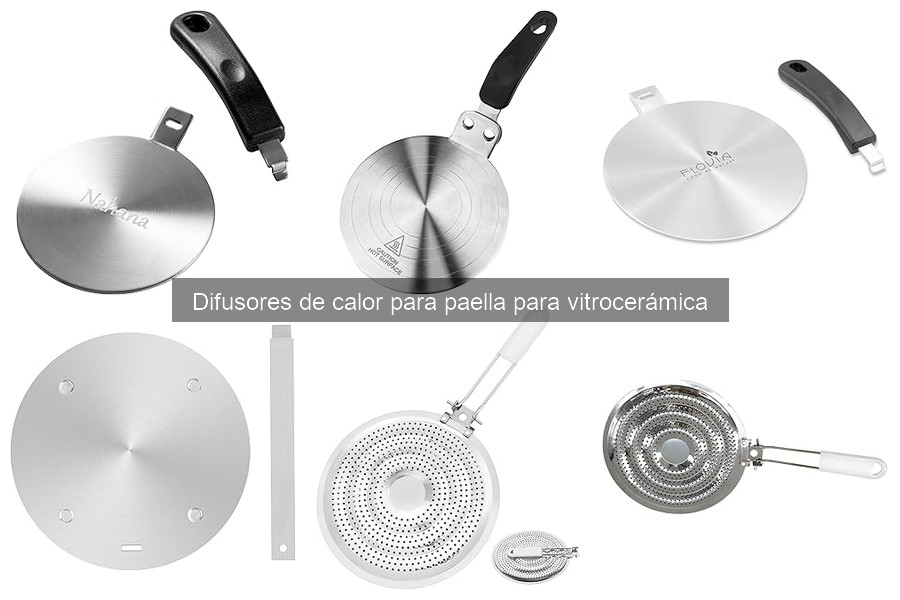 Cómo usar un difusor de calor para paellas en vitrocerámicas
