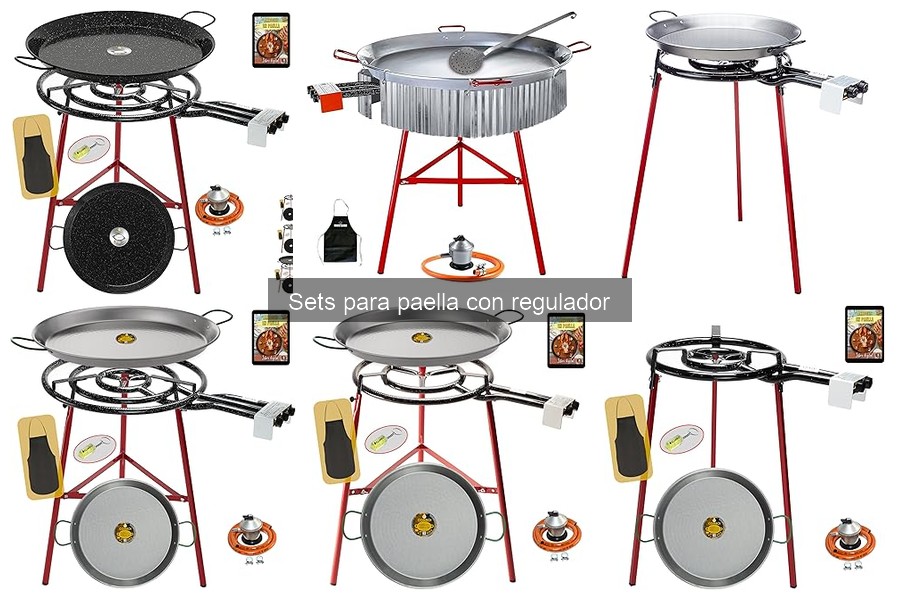 Cómo usar un set para paella con regulador: guía práctica