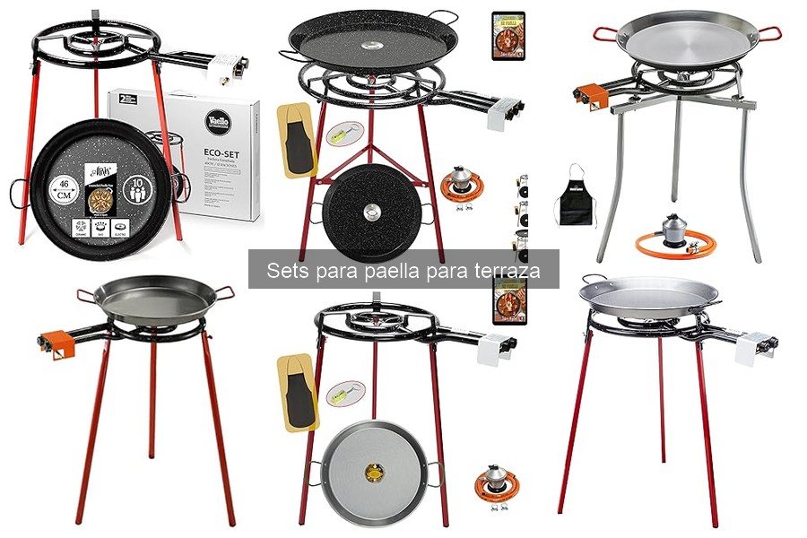 Cómo usar un set para paella en la terraza: guía práctica