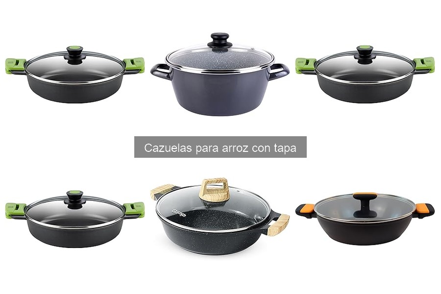 Cómo usar una cazuela para arroz con tapa correctamente