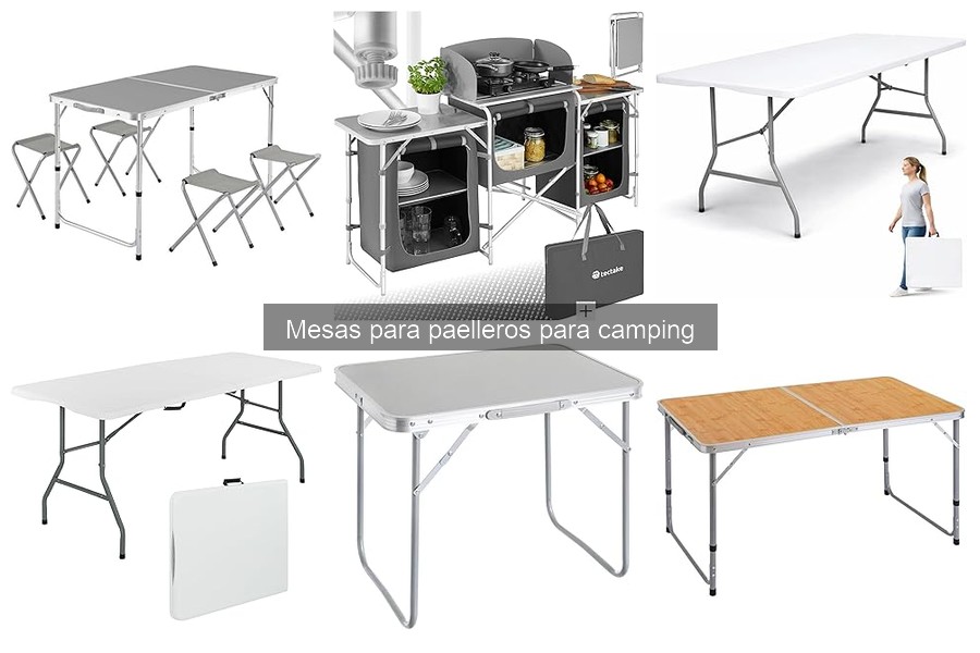 Cómo usar una mesa para paellero en camping: Guía práctica