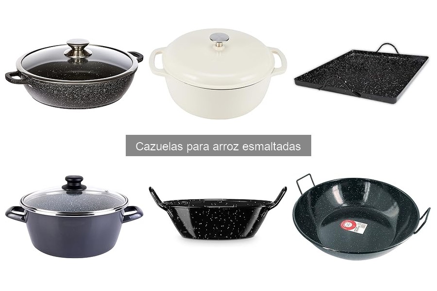 Cómo utilizar cazuelas esmaltadas para el arroz correctamente