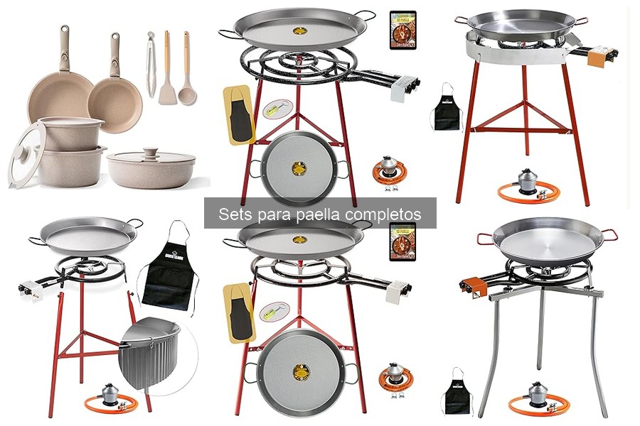 Cómo Utilizar Correctamente un Set de Paella Completo