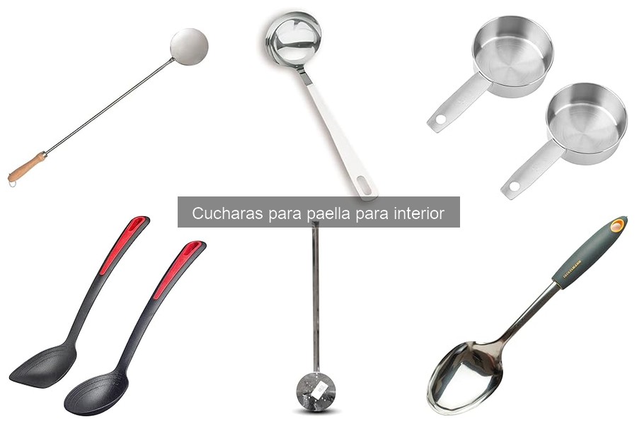 Cómo utilizar correctamente una cuchara para paella
