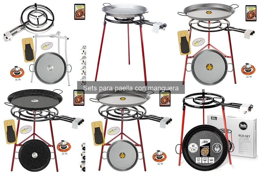 Cómo utilizar un set para paella con manguera: guía práctica