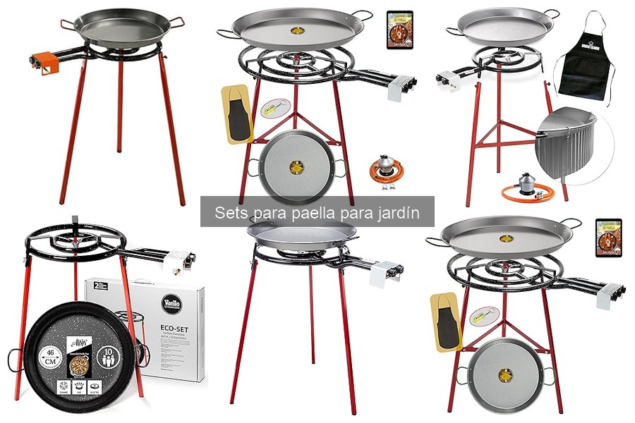 Cómo utilizar un set para paella en el jardín - Guía práctica