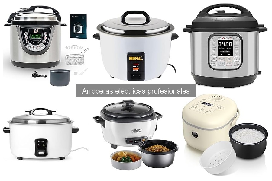 Comparativa: Arroceras eléctricas profesionales vs. de inducción