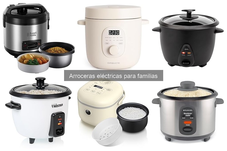 Comparativa: Arroceras eléctricas vs Cocedoras de arroz a vapor