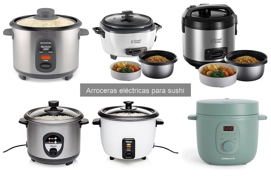 Comparativa: Arroceras eléctricas vs. métodos tradicionales para sushi