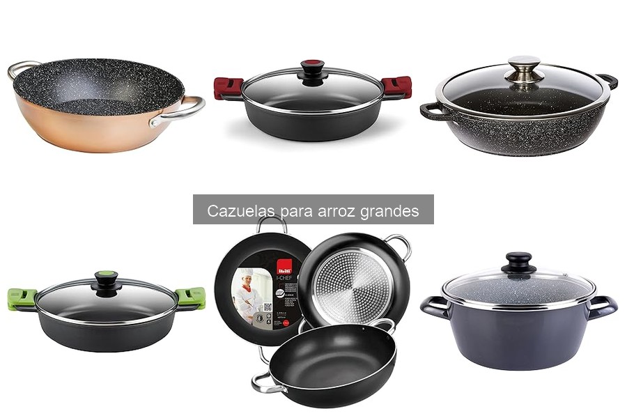 Comparativa cazuelas grandes: acero inoxidable vs cerámica