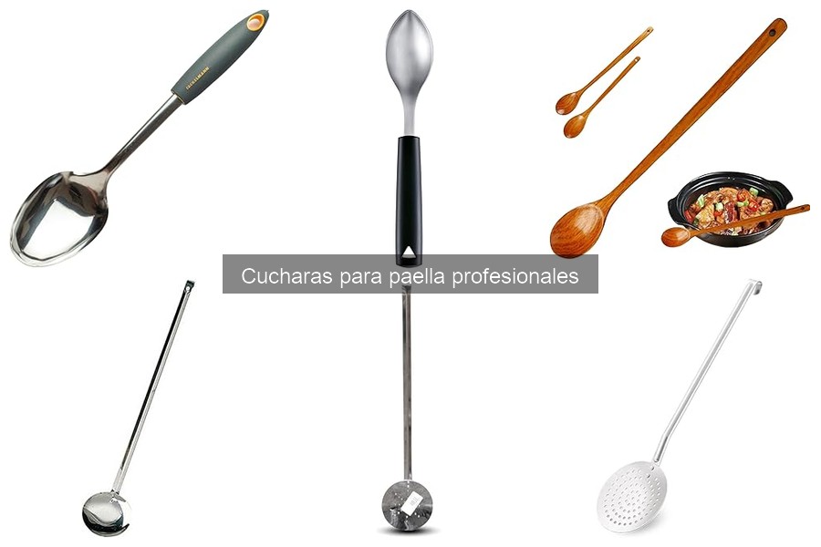 Comparativa: Cucharas de Madera vs Acero Inoxidable para Paella