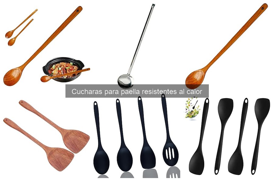 Comparativa: Cucharas de Madera vs. Nylon para Paella