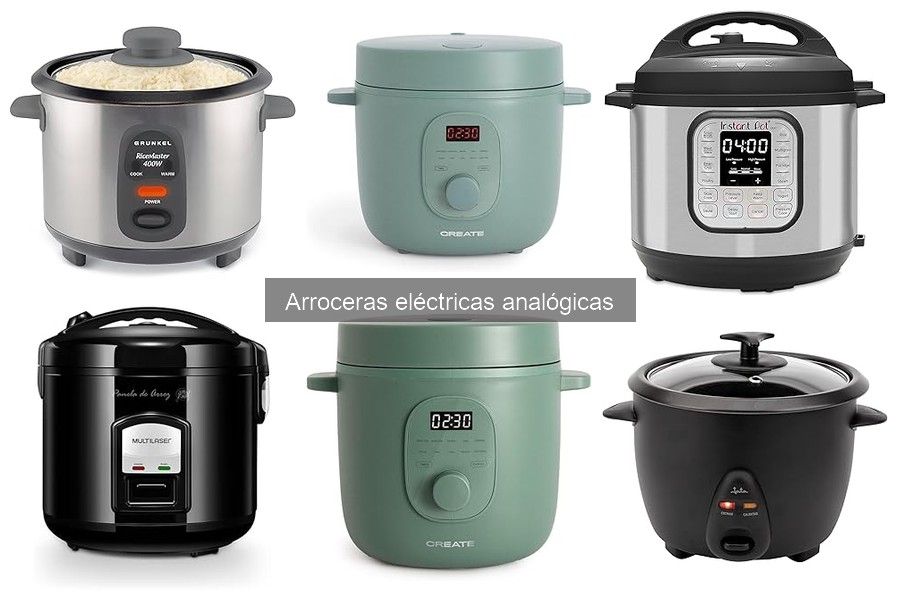 Comparativa de Arroceras Eléctricas: Analógicas vs Digitales