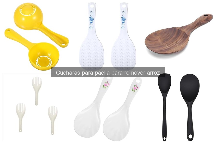Comparativa de cucharas para paella: calidad y precios