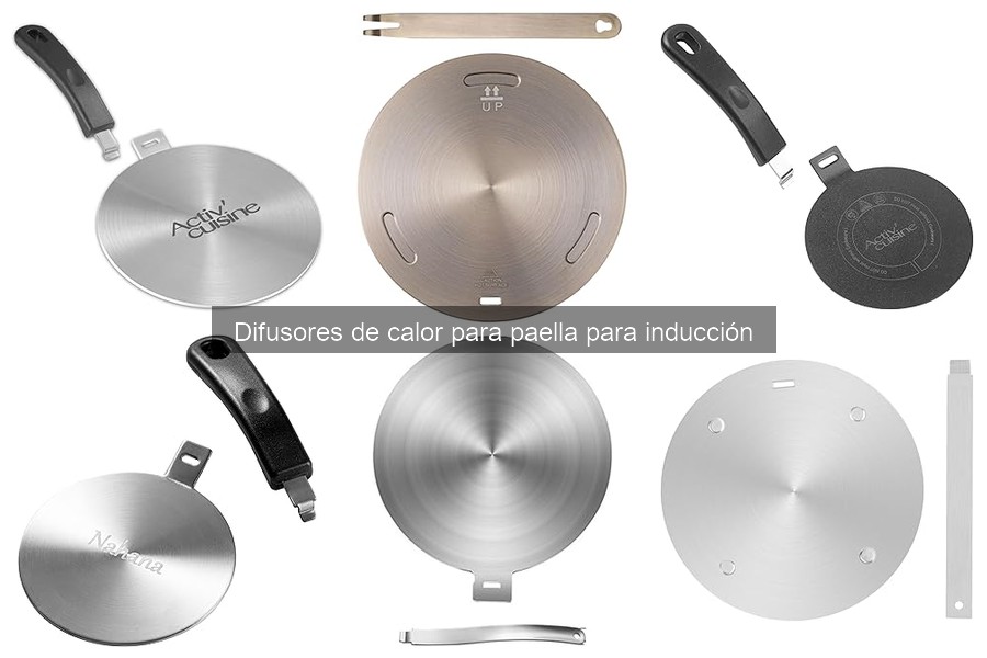 Comparativa de difusores de calor para paella de marcas