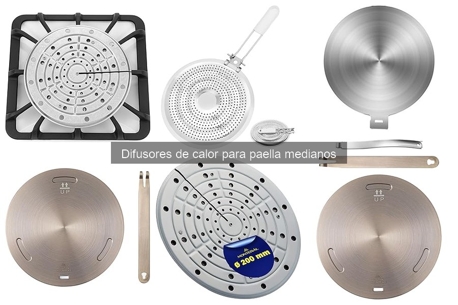 Comparativa de difusores de calor para paella: marcas y precios