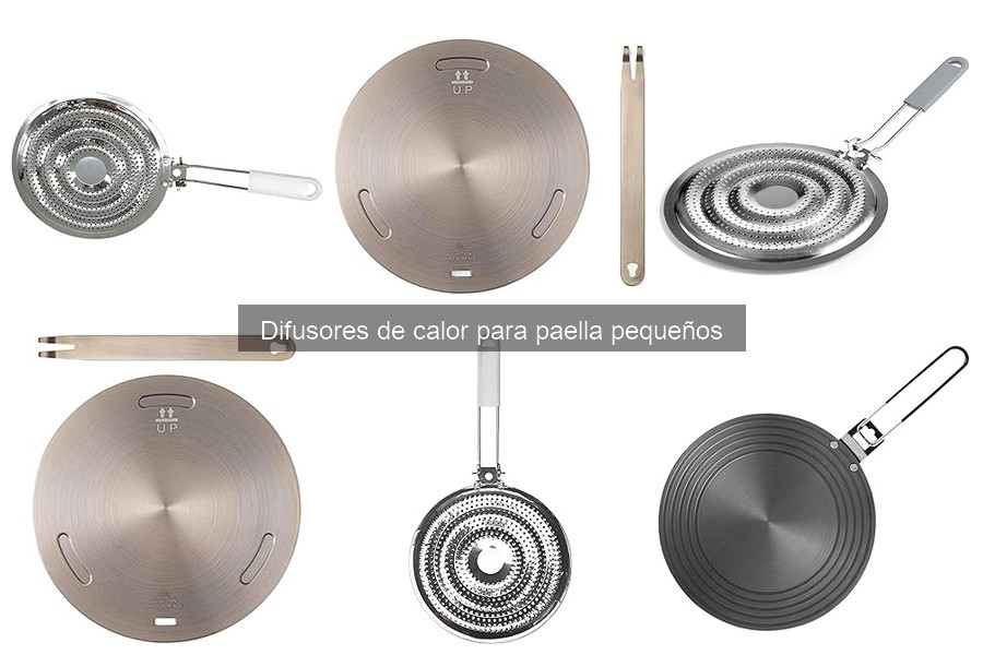Comparativa de difusores de calor para paella y otros métodos