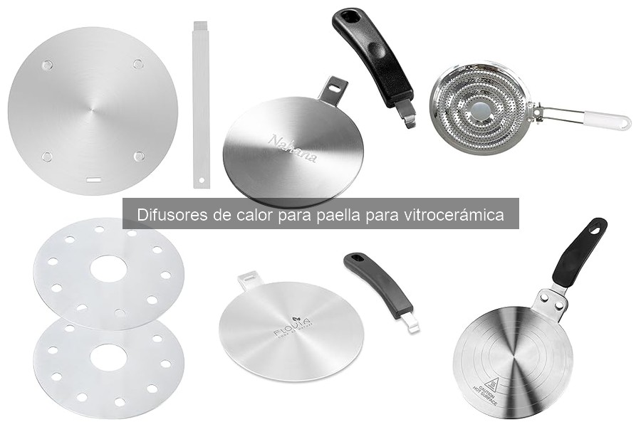 Comparativa de difusores de calor para paellas: marcas y modelos