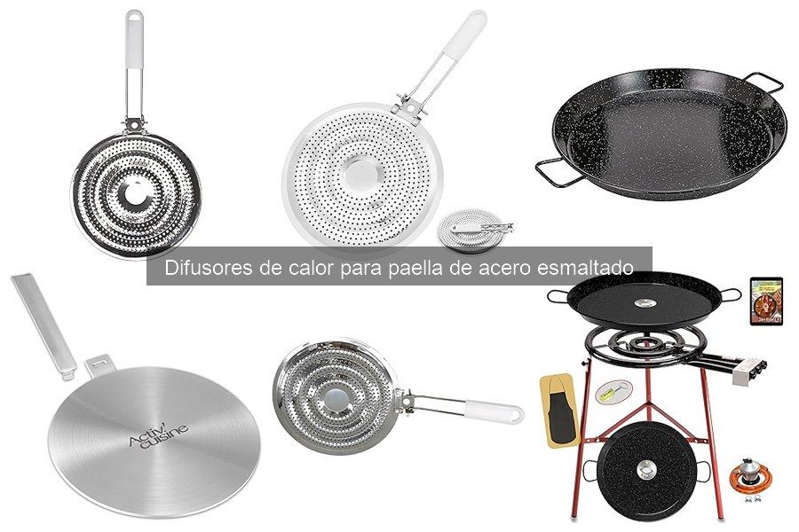 Comparativa de difusores de calor para paelleras en 2023
