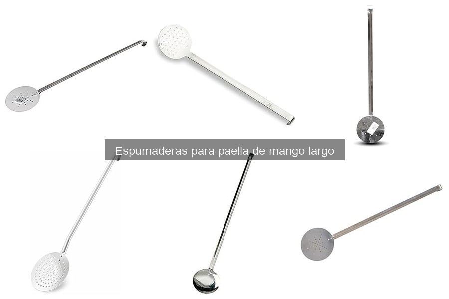 Comparativa de Espumaderas para Paella de Diferentes Marcas