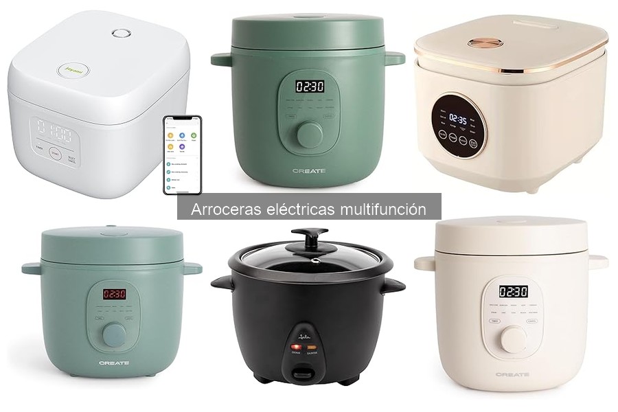 Comparativa de las Mejores Arroceras Eléctricas Multifunción