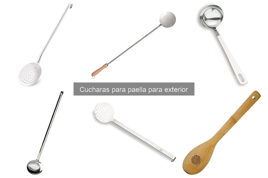 Comparativa de las Mejores Cucharas para Paella para Exteriores