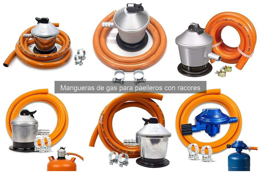 Comparativa de Mangueras de Gas para Paelleros: Mejores Opciones