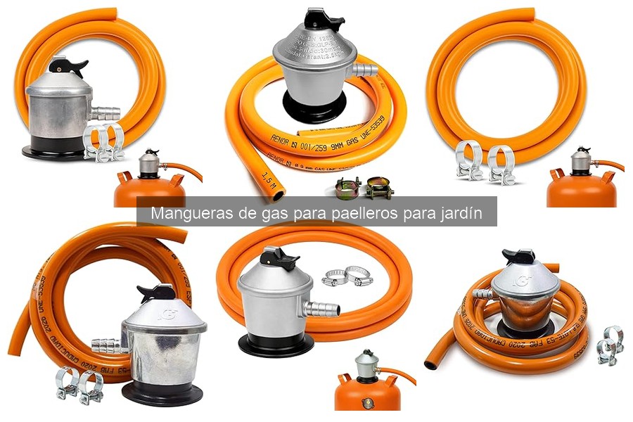Comparativa de mangueras de gas: PVC vs. goma para paelleros