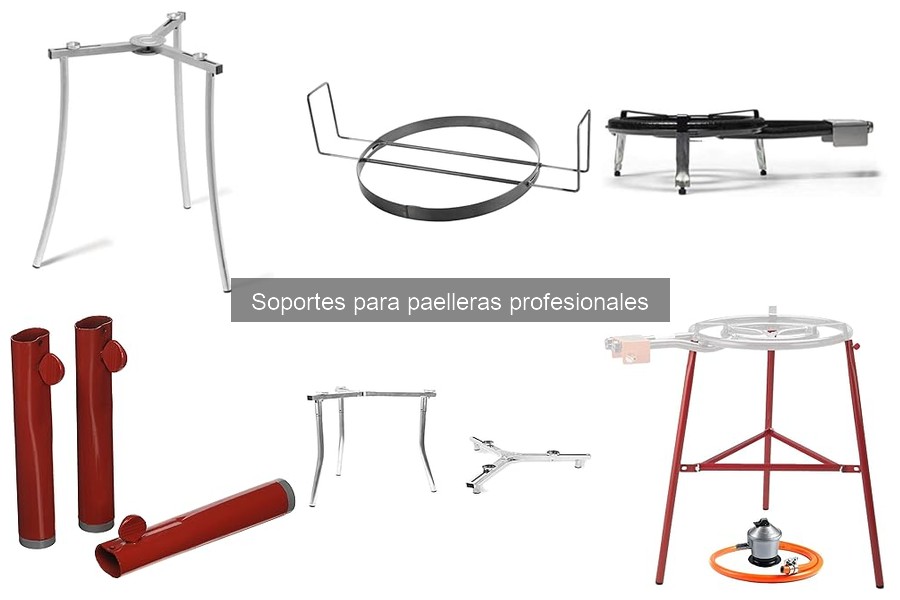 Comparativa de materiales para soportes de paelleras