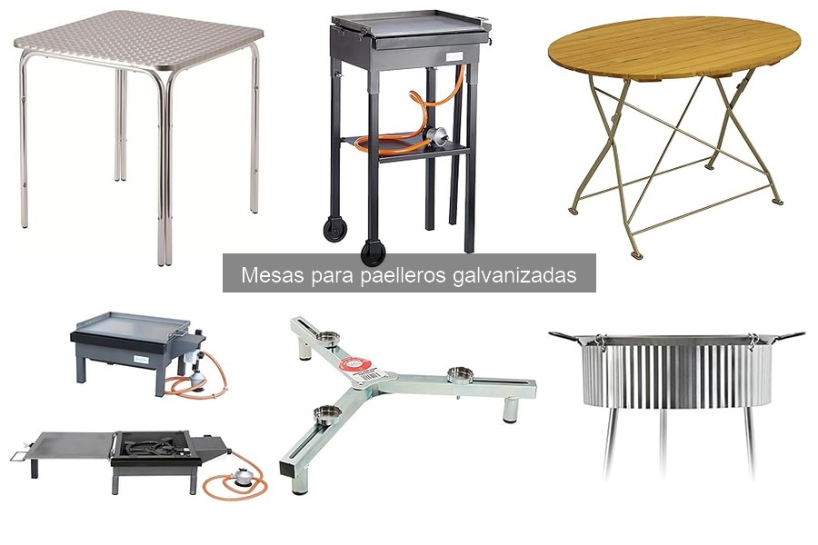 Comparativa de Mesas para Paelleros: Galvanizadas vs Otros Materiales
