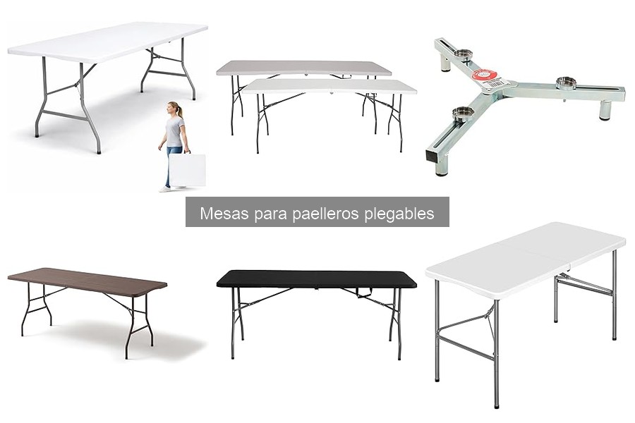 Comparativa de mesas plegables para paelleros: marcas y precios