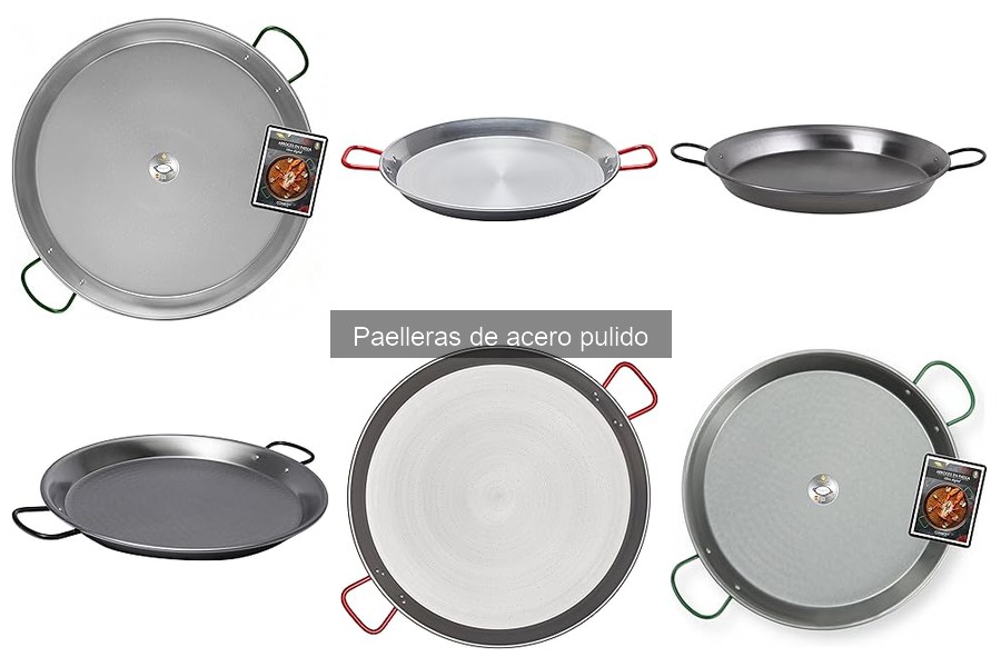 Comparativa de Paelleras de Acero Pulido y Otros Materiales