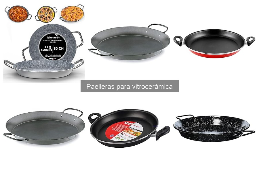 Comparativa de Paelleras para Vitrocerámica: Mejores Marcas