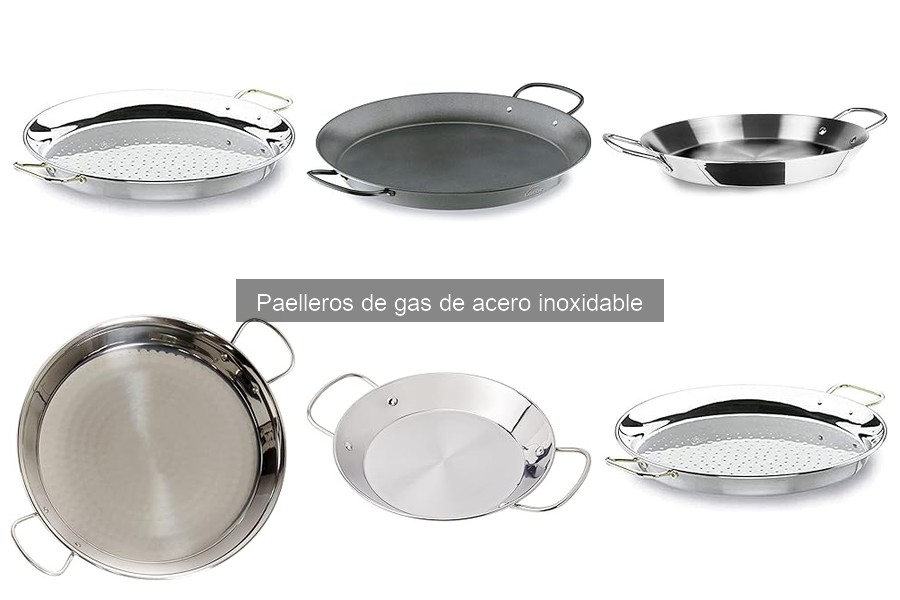 Comparativa de paelleros de gas de acero inoxidable 2023